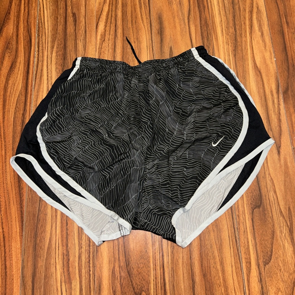 Nike Black and Gray Athletic Shorts